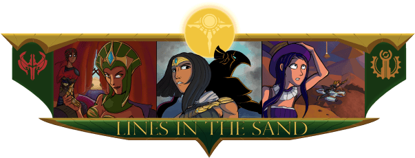 The Mushroom Wizard - Arc VII Banner Lines in the Sand