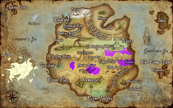 Map of Runeterra 25 CLE