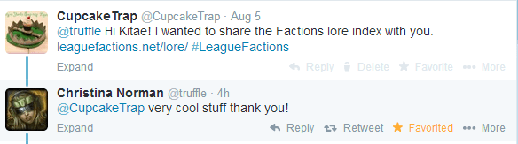 2014-08-09 - Kitae responds to Lore index tweet