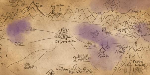 Shurima map draft