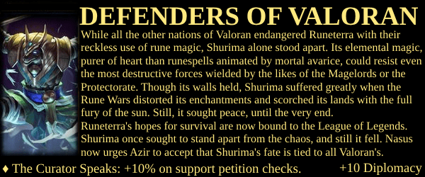 Shurima Project - Defenders of Valoran