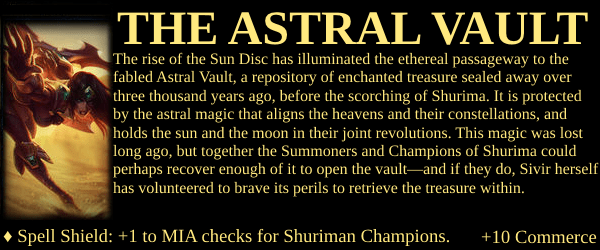 Shurima Project - The Astral Vault